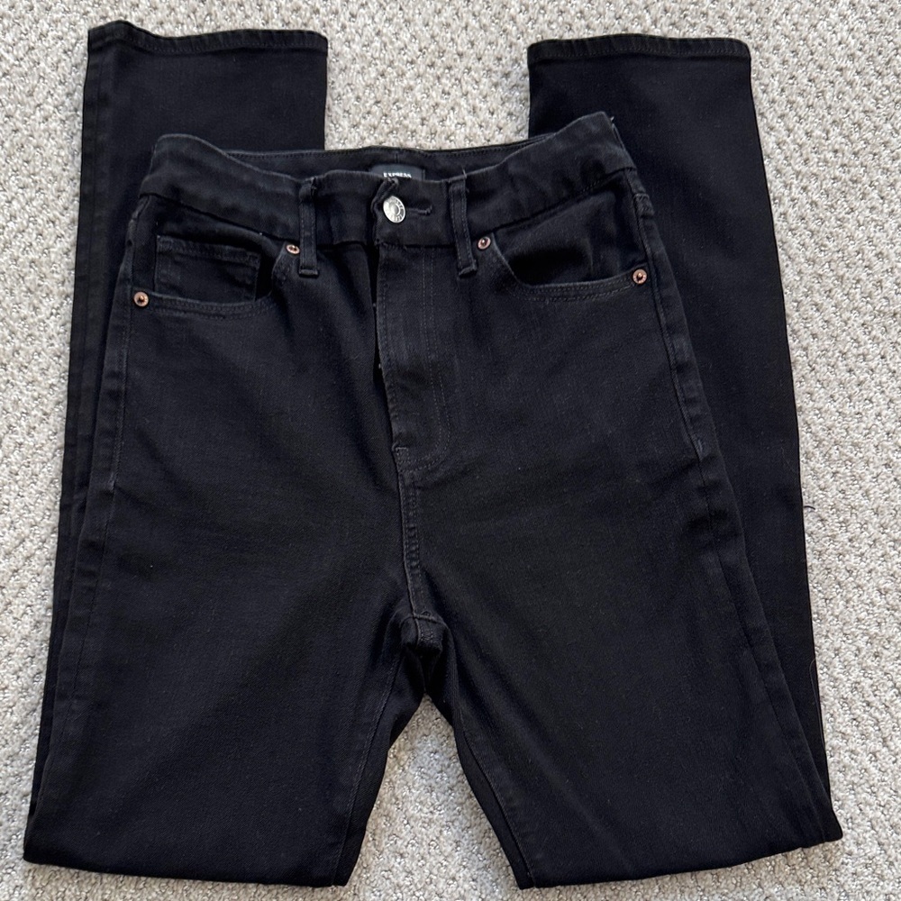 Express - 90’s Slim Super High Rise - Size Small 0/2/4 - Picture 7 of 10